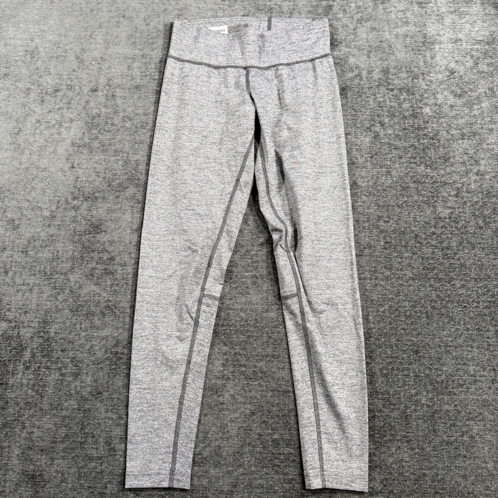 Adidas Terrex Climalite Leggings Womens Small Gray Heathered Athletic Tights